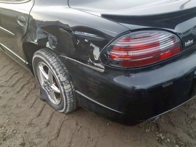 1G2WR52122F262089 - 2002 PONTIAC GRAND PRIX BLACK photo 9