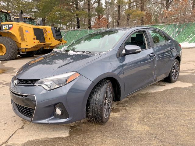 2T1BURHE7EC027114 - 2014 TOYOTA COROLLA L GRAY photo 1