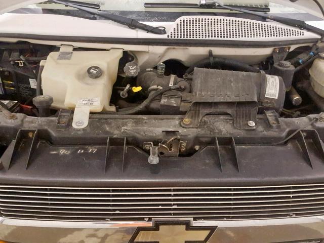 1GBFG15T131134372 - 2003 CHEVROLET EXPRESS G1 WHITE photo 7