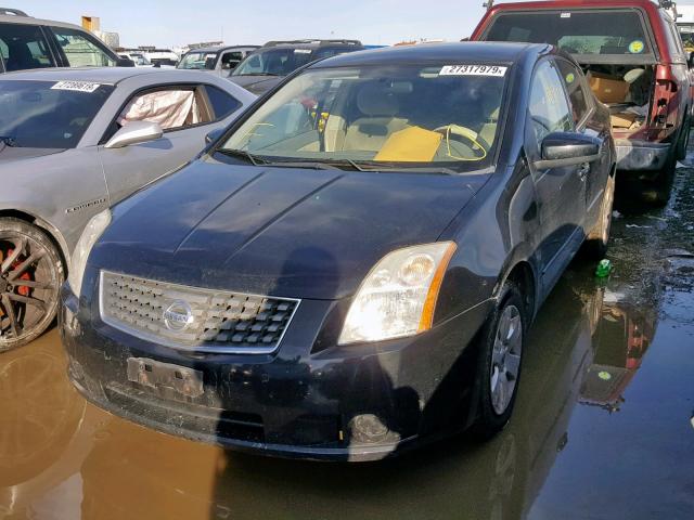 3N1AB61E67L715814 - 2007 NISSAN SENTRA 2.0 BLACK photo 2