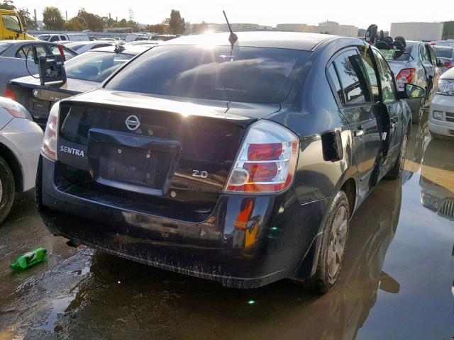 3N1AB61E67L715814 - 2007 NISSAN SENTRA 2.0 BLACK photo 4