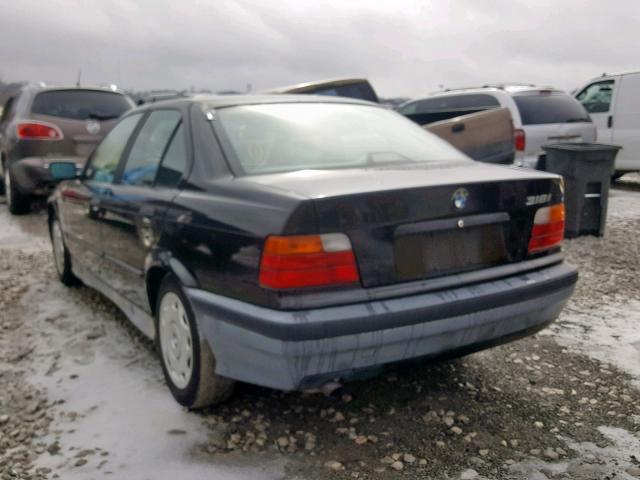 WBACA5314NFG03114 - 1992 BMW 318 I BLACK photo 3