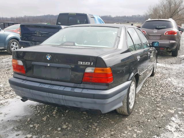 WBACA5314NFG03114 - 1992 BMW 318 I BLACK photo 4