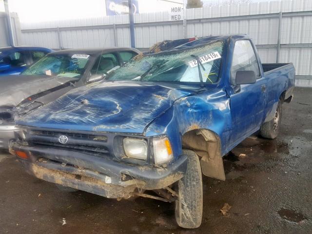 4TARN81A8RZ236415 - 1994 TOYOTA PICKUP 1/2 BLUE photo 2