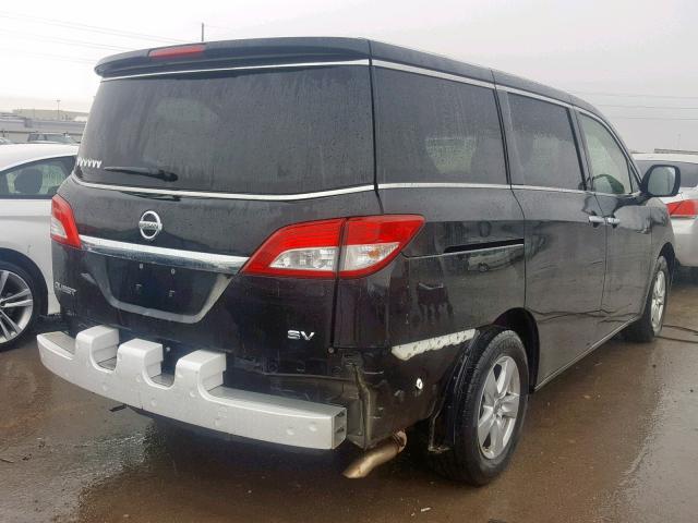 JN8AE2KP6F9121796 - 2015 NISSAN QUEST S BLACK photo 4