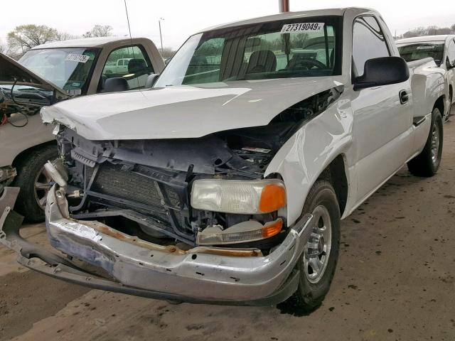 1GTEC14W5YZ367548 - 2000 GMC NEW SIERRA WHITE photo 2