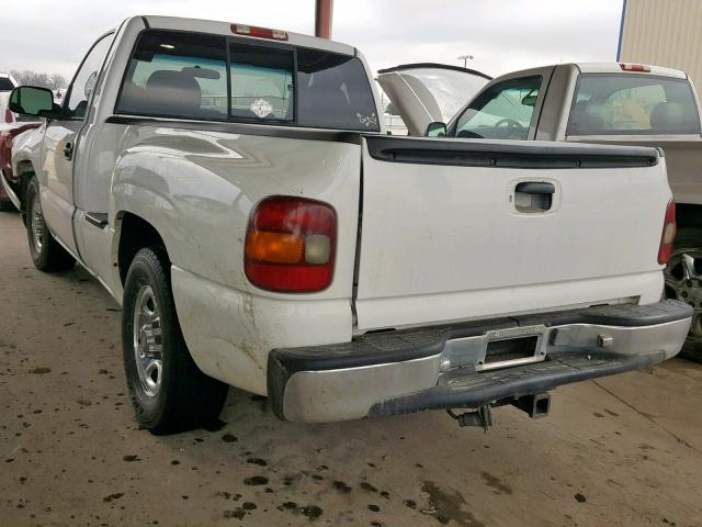 1GTEC14W5YZ367548 - 2000 GMC NEW SIERRA WHITE photo 3