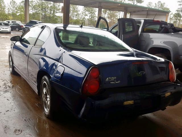 2G1WW12E559318824 - 2005 CHEVROLET MONTE CARL 蓝色 照片 3