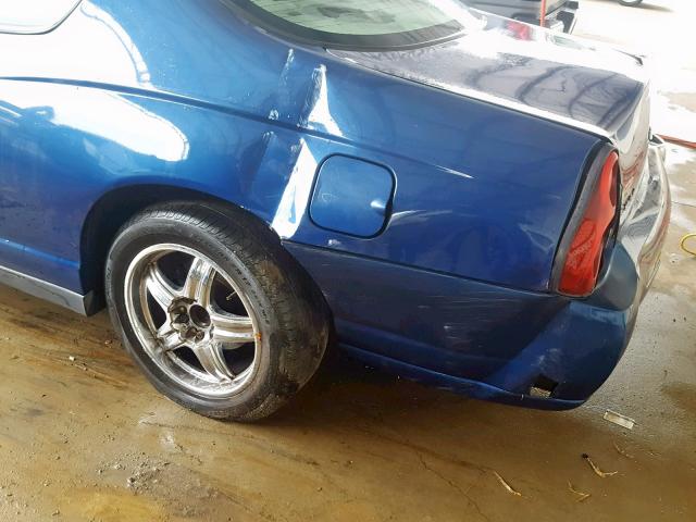 2G1WW12E559318824 - 2005 CHEVROLET MONTE CARL 蓝色 照片 9