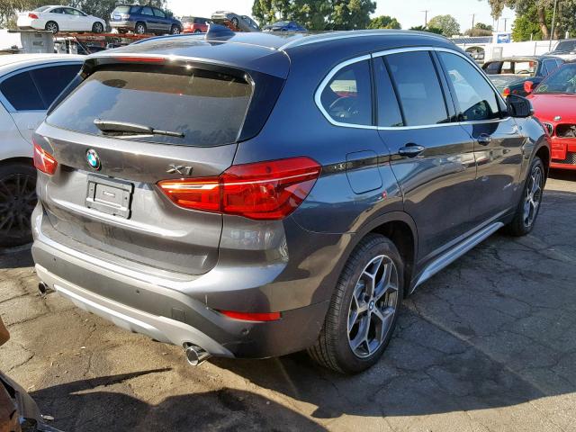 WBXHT3Z34J4A65913 - 2018 BMW X1 XDRIVE2 GRAY photo 4