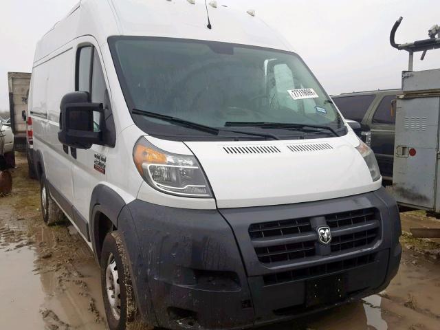 3C6TRVCG2GE125485 - 2016 RAM PROMASTER 白色 照片 1