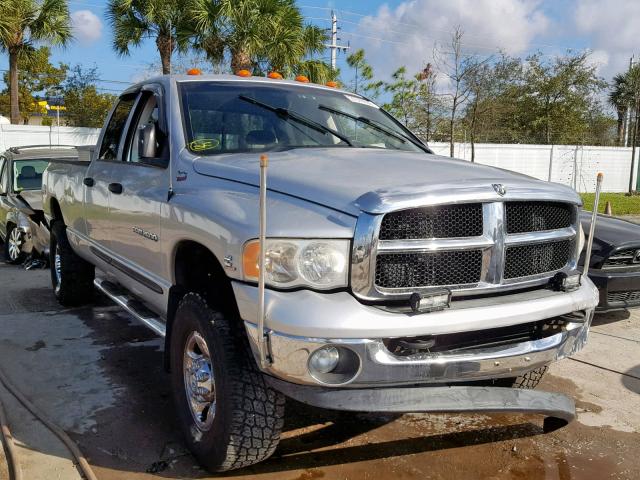 3D7KU28604G168004 - 2004 DODGE RAM 2500 S Արծաթագույն լուսանկար 1