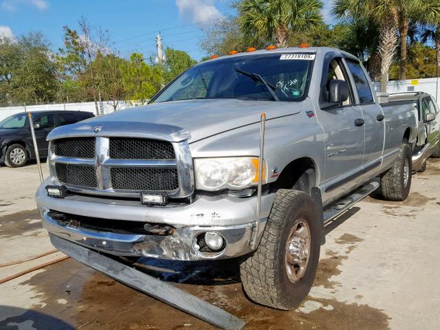 3D7KU28604G168004 - 2004 DODGE RAM 2500 S Արծաթագույն լուսանկար 2