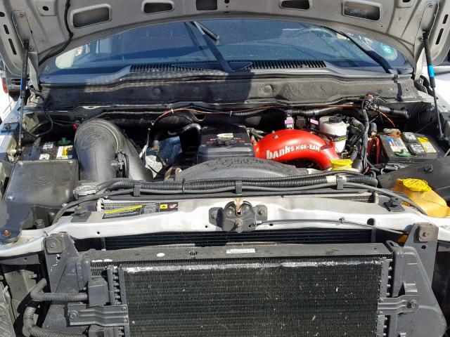 3D7KU28604G168004 - 2004 DODGE RAM 2500 S Արծաթագույն լուսանկար 7