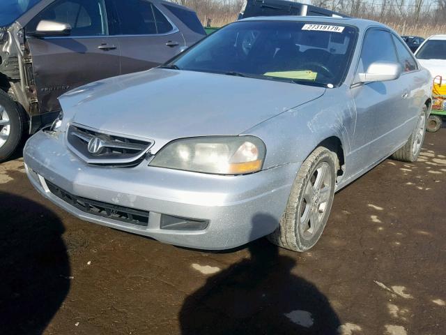 19UYA42433A001635 - 2003 ACURA 3.2CL SILVER photo 2