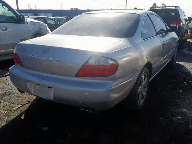 19UYA42433A001635 - 2003 ACURA 3.2CL SILVER photo 4