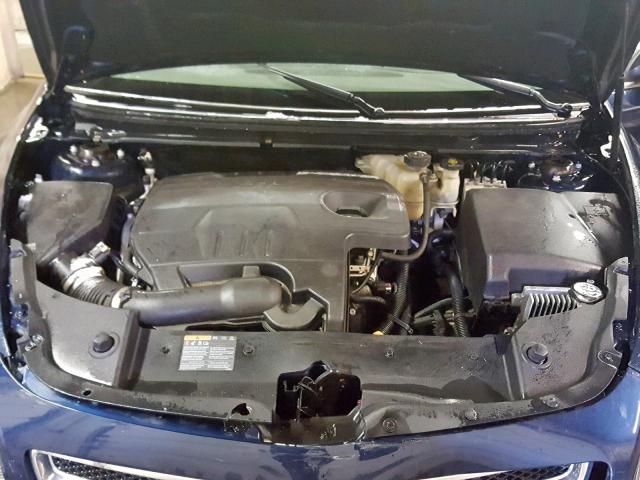 1G1ZB5EB1AF316748 - 2010 CHEVROLET MALIBU LS BLUE photo 7