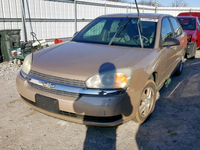 1G1ZT52895F243754 - 2005 CHEVROLET MALIBU LS Алтын фото 2