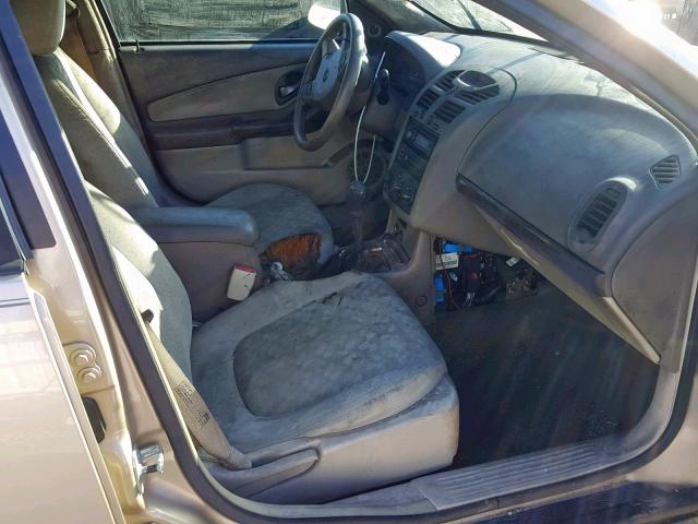 1G1ZT52895F243754 - 2005 CHEVROLET MALIBU LS Алтын фото 5