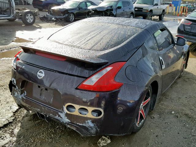 JN1AZ4EH8AM503126 - 2010 NISSAN 370Z MAROON photo 4