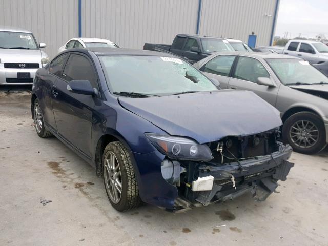 JTKDE177560105467 - 2006 TOYOTA SCION BLUE photo 1