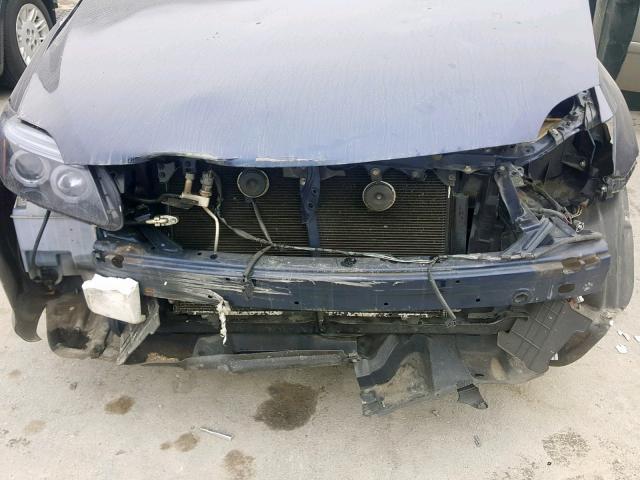 JTKDE177560105467 - 2006 TOYOTA SCION BLUE photo 9