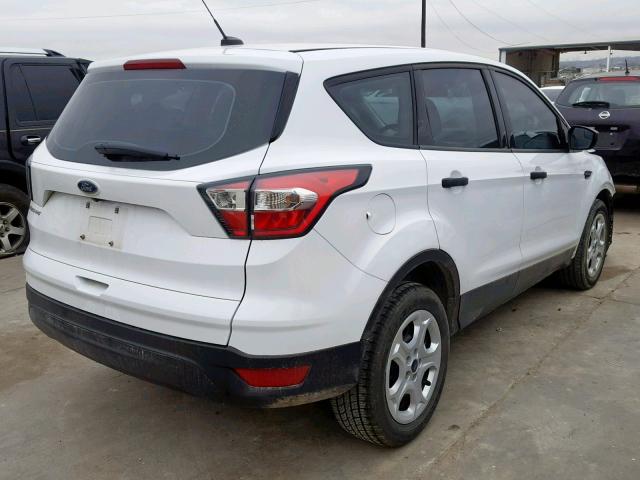 1FMCU0F78HUA93551 - 2017 FORD ESCAPE S WHITE photo 4