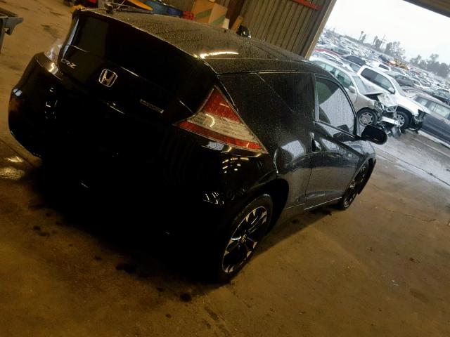 JHMZF1D45ES001468 - 2014 HONDA CR-Z BLACK photo 4