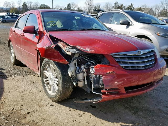 1C3LC56R77N519040 - 2007 CHRYSLER SEBRING TO RED photo 1