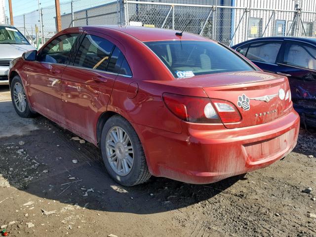 1C3LC56R77N519040 - 2007 CHRYSLER SEBRING TO RED photo 3