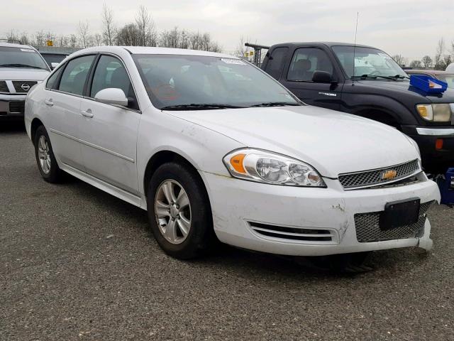 2G1WA5E35F1159934 - 2015 CHEVROLET IMPALA LIM WHITE photo 1