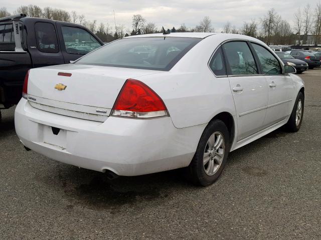 2G1WA5E35F1159934 - 2015 CHEVROLET IMPALA LIM WHITE photo 4