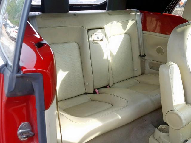 3VWRF31Y37M421937 - 2007 VOLKSWAGEN NEW BEETLE Qırmızı foto 6