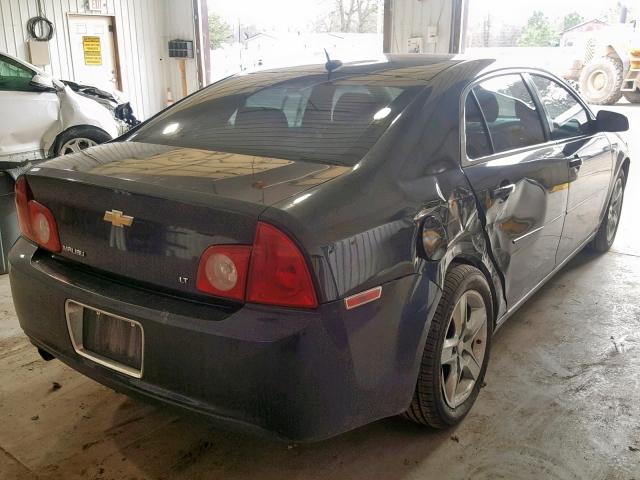 1G1ZH57B98F172484 - 2008 CHEVROLET MALIBU 1LT შავი ფოტო 4