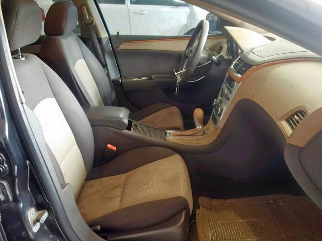 1G1ZH57B98F172484 - 2008 CHEVROLET MALIBU 1LT შავი ფოტო 5