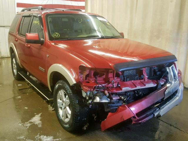 1FMEU74868UA34768 - 2008 FORD EXPLORER E RED photo 1