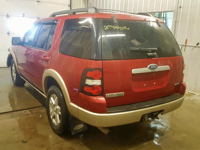 1FMEU74868UA34768 - 2008 FORD EXPLORER E RED photo 3