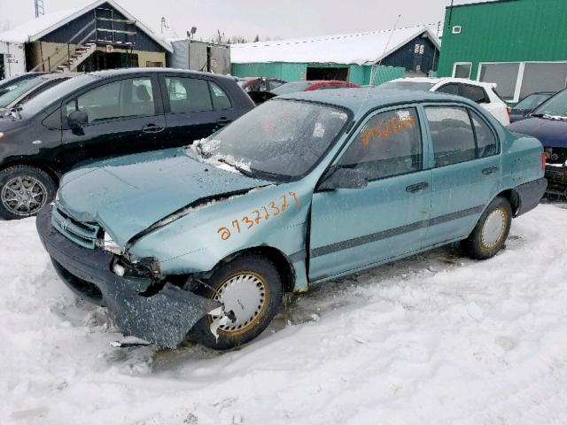 JT2EL43E2P0331158 - 1993 TOYOTA TERCEL DX TURQUOISE photo 2