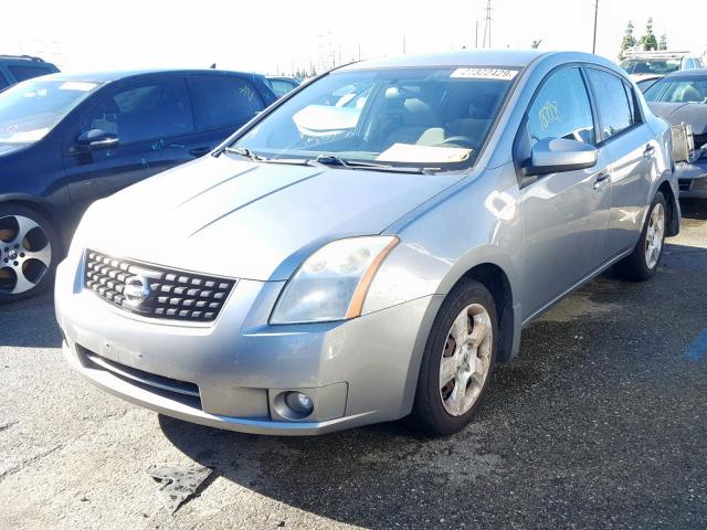 3N1AB61E99L642795 - 2009 NISSAN SENTRA 2.0 GRAY photo 2