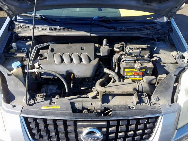 3N1AB61E99L642795 - 2009 NISSAN SENTRA 2.0 GRAY photo 7