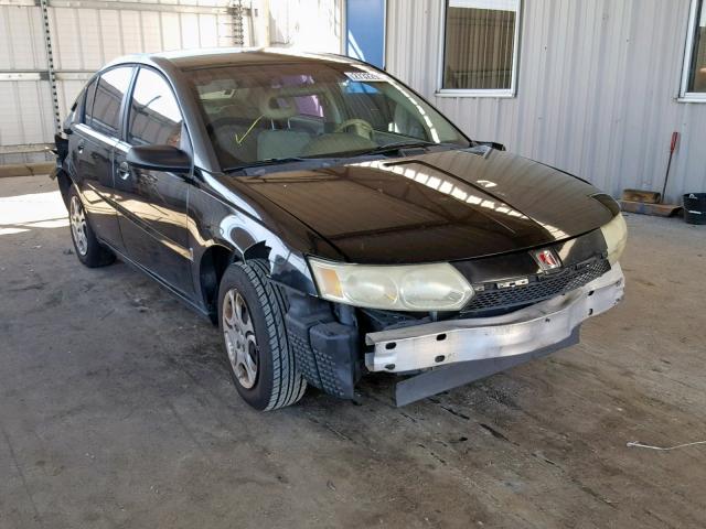 1G8AJ52F83Z105735 - 2003 SATURN ION LEVEL BLACK photo 1