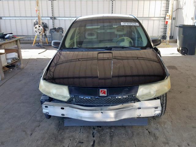 1G8AJ52F83Z105735 - 2003 SATURN ION LEVEL BLACK photo 9