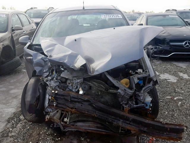 KL1TD66696B681439 - 2006 CHEVROLET AVEO BASE ნაცრისფერი ფოტო 7