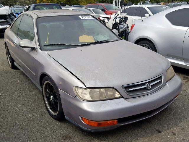 19UYA1147VL017344 - 1997 ACURA 2.2CL GRAY photo 1