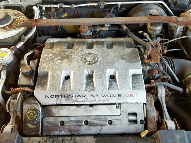 1G6ET12951B108167 - 2001 CADILLAC ELDORADO T WHITE photo 7