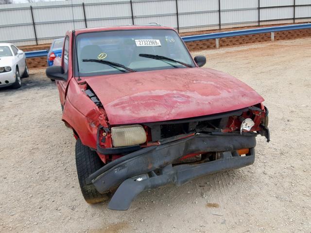 4F4CR12A4RTM04548 - 1994 MAZDA B2300 RED photo 9