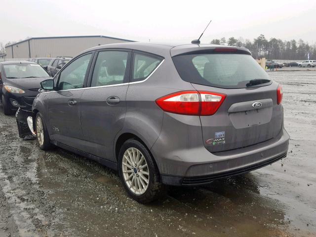 1FADP5CU3DL509762 - 2013 FORD C-MAX PREM GRAY photo 3