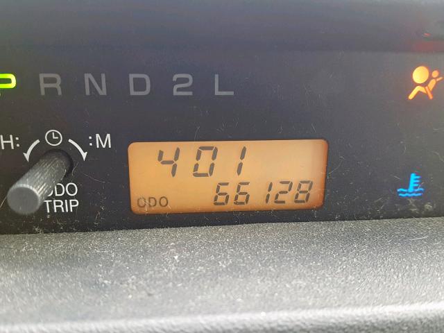 JTLKT324964114506 - 2006 TOYOTA SCION XB BLACK photo 8