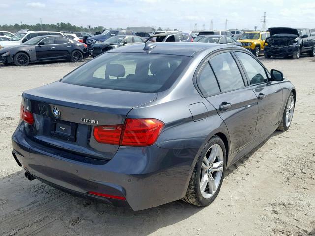 WBA3C1C50DF442651 - 2013 BMW 328 I SULE GRAY photo 4