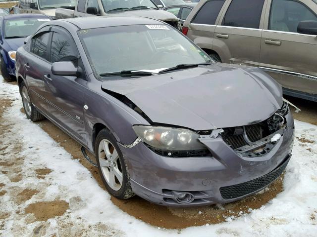 JM1BK323161405511 - 2006 MAZDA 3 S GRAY photo 1